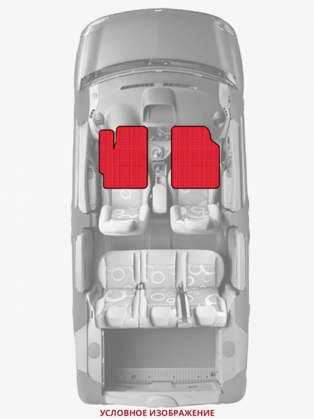 ЭВА коврики «Queen Lux» передние для Audi A7 Sportback (1G)